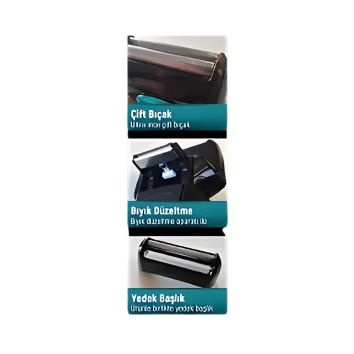 Powertec Tr 150 Günlük Sakal Makinesi  2 Yıl Garantili