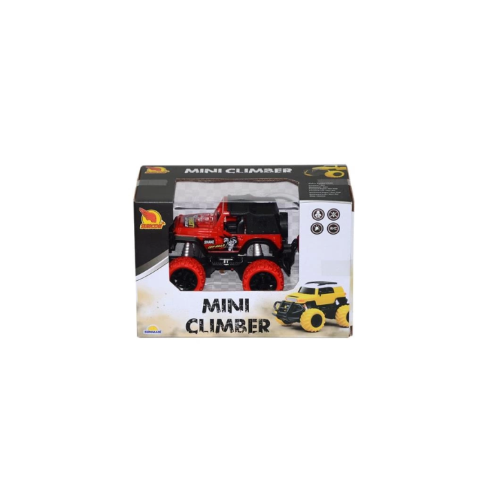 Uzaktan Kumandalı Mini Jeep 12 Cm - Çocuk İçin Eğitici ve Eğlenceli Işıklı Araba