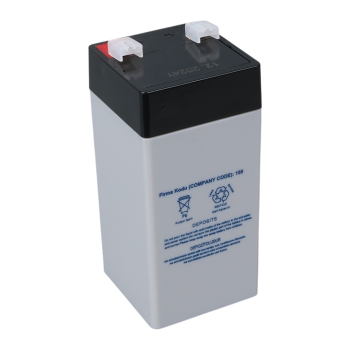 YOKOHAMA YH-44.0 4 VOLT - 4 AMPER DİK KURU AKÜ (46 X 46 X 100 MM) (4172)
