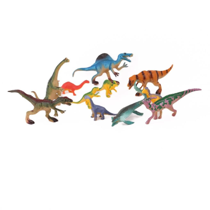Dinozor Hayvan Seti Tüp Kidmar Oyuncak Eğlenceli Figürler