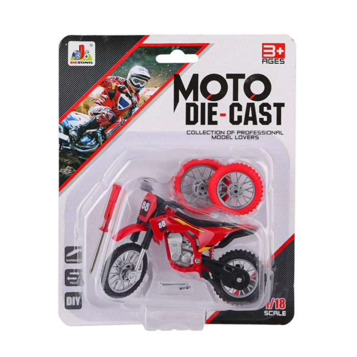 Motorsiklet DIY Seti Eğlenceli ve Eğitici Çocuk Aktivitesi