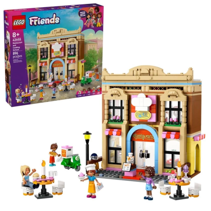 Friends Restoran ve Aşçılık Okulu Eğlenceli ve Eğitici Oyuncak Set