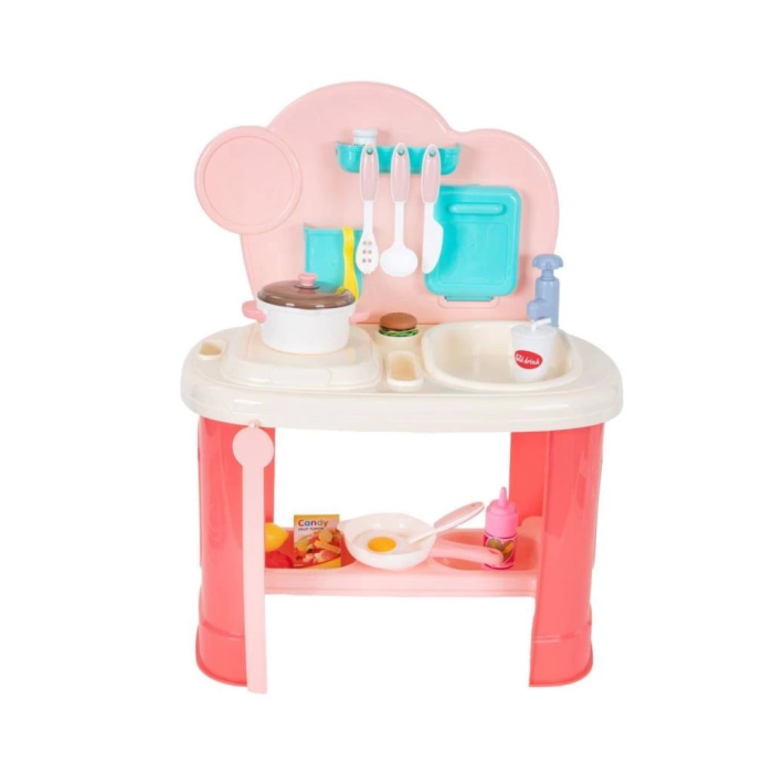 Little Chef Mutfak Seti Çocuklar İçin Eğitici ve Rol Oyunu Oyuncağı