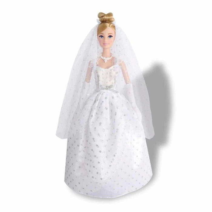 Gelinlikli Manken Bebek Alisha 29 cm Şık Kız Oyuncak
