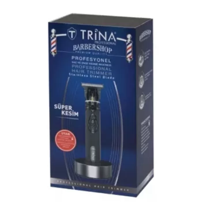 Trina Professional Kuru Kafa Saç ve Ense Kesme Makinesi