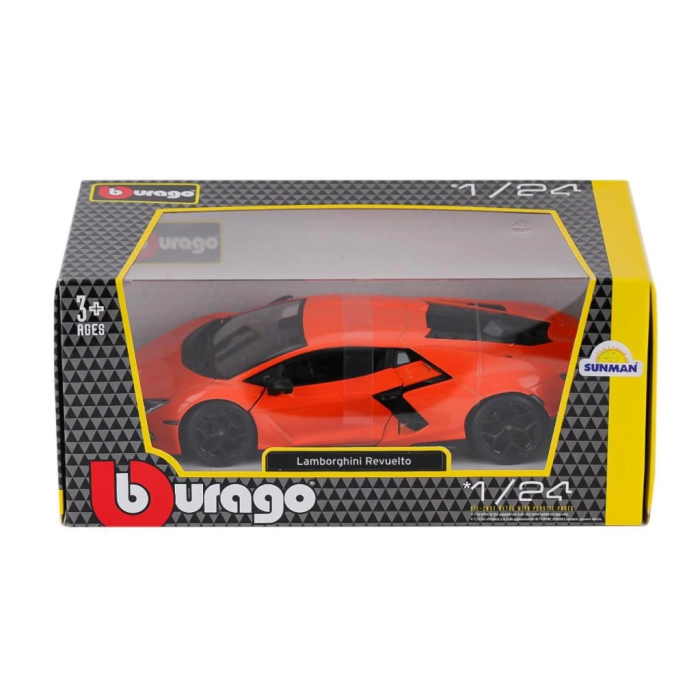 Lamborghini Revuelto 1:24 Turuncu Model Araba Koleksiyonluk Oyuncak