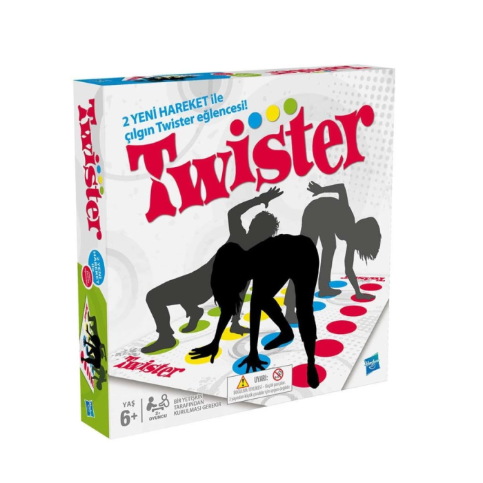 Renkli Zeminli Twister Oyunu Ailece Eğlenceli Aktivite ve Fiziksel Gelişim Desteği