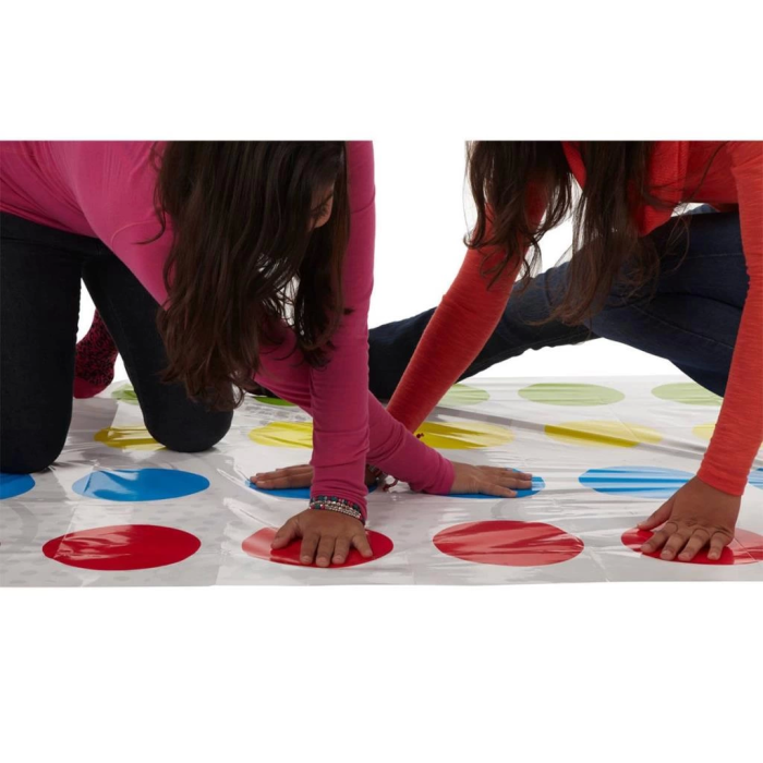Renkli Zeminli Twister Oyunu Ailece Eğlenceli Aktivite ve Fiziksel Gelişim Desteği