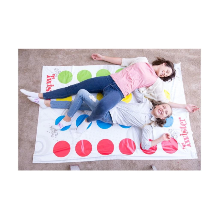 Renkli Zeminli Twister Oyunu Ailece Eğlenceli Aktivite ve Fiziksel Gelişim Desteği