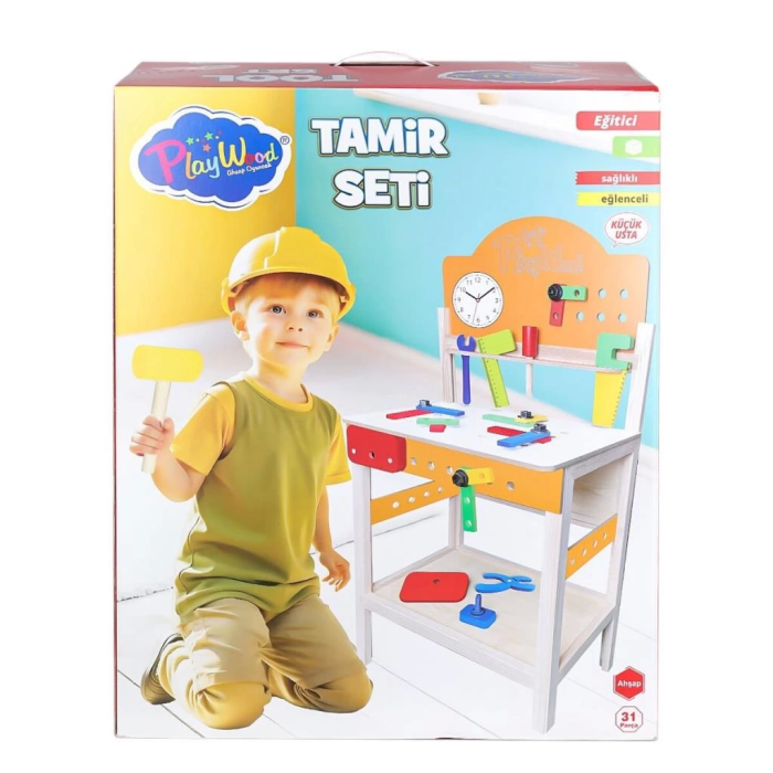 Nessiworld ONY-412 Ahşap Tamir Seti -Onyıl Oyuncak