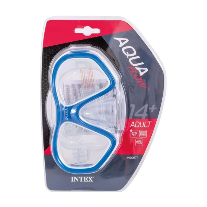 Nessiworld IG55977 Intex Reef Rider Yüzücü Maskesi Mavi 14+ Yaş