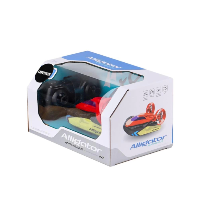 Nessiworld D4-S10 Kumandalı Suda ve Karada Giden Bot Alligator