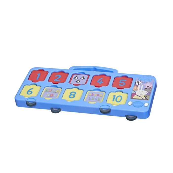 Nessiworld F6411 Peppa Pig ile Öğreniyorum - Okul Otobüsü +3 yaş