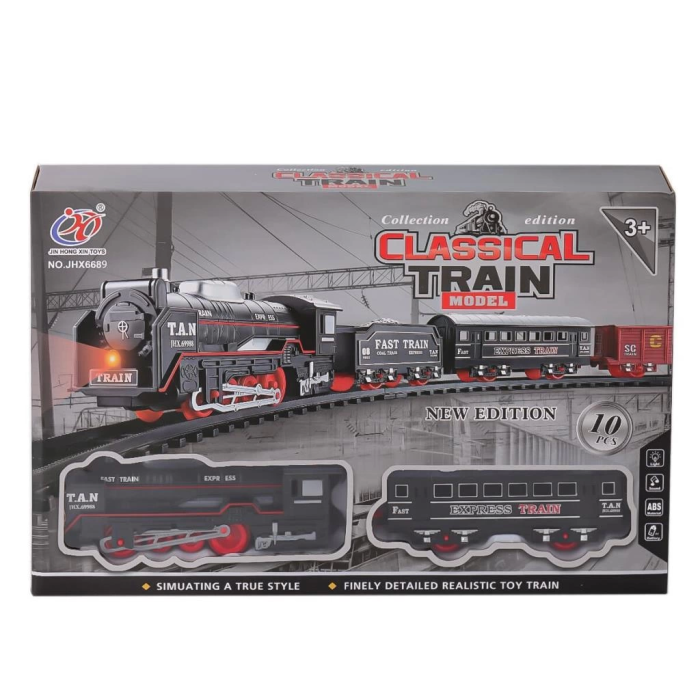 Nessiworld JHX6689 Sesli Işıklı Tren 10 Parça