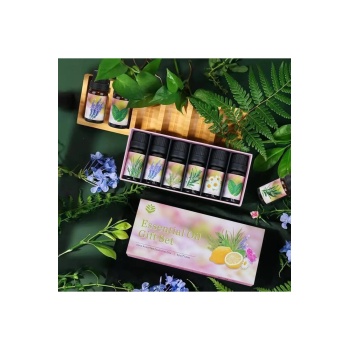 ® Yeni Ürün 6lı Ekonomi karışık SET Esansiyel Uçucu Yağı Buhardanlık Difüzör Esansı Oda Kokusu