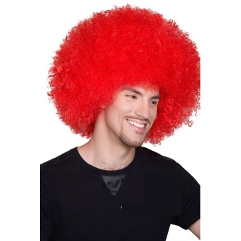 Kabarık Bonus Peruk Saç Kırmızı