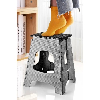 28 Cm Dayanıklı Katlanabilir Tabure Kamp Piknik Metrobüs Otobüs Balıkçı Tabure