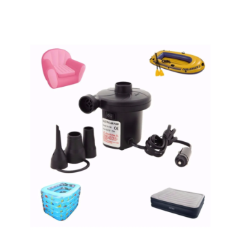 Yatak Şişirme Havuz Şişirme Boşaltma Pompası Araç Şarj 12V