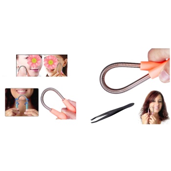 Pratik Yaylı Epilatör Tüy ve Bıyık Alıcı Face Epi Roller Cımbız Hediyeli