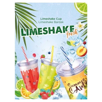 Cool Lime Bardağı Limeshake Bardak 600 ML