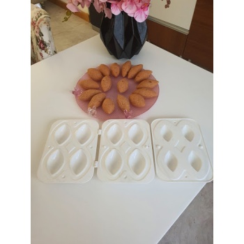 Pratik İçli Köfte Dolgulu KuraYapma Aparatı 3 Parça