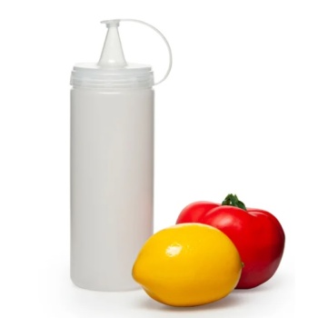 Şeffaf Sos Şişesi 1000ML Dev Boy