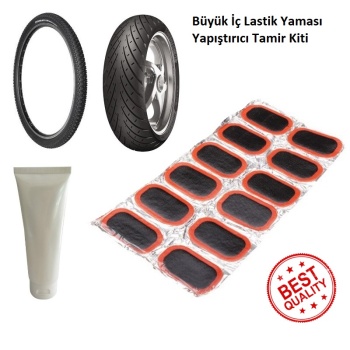 Büyük Lastik Yaması Bisiklet Motor Lastiği Yaması