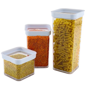 Vakumlu Kare Saklama Kabı 1 litre