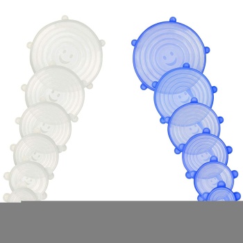 Tazeliği Koruyan 6 lı Silikon Strech Kapaklar