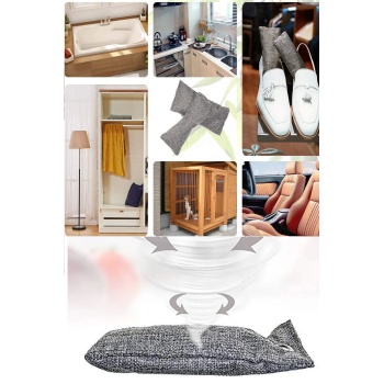 2 Li Koku Emici Karbon Ayakkabı Koku Giderici Ev Araba Çekmece Çanta Buzdolabı Mutfak Duman Emici