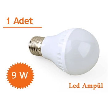 9W Enerji Tasarruflu Led Ampul