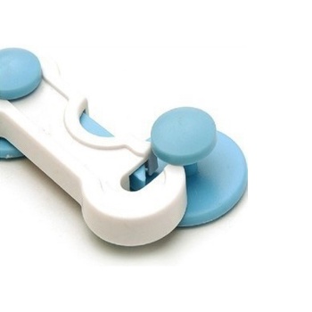 Çocuk Güvenlik Geçmeli Dolap Kapağı Kilidi 2 li Set