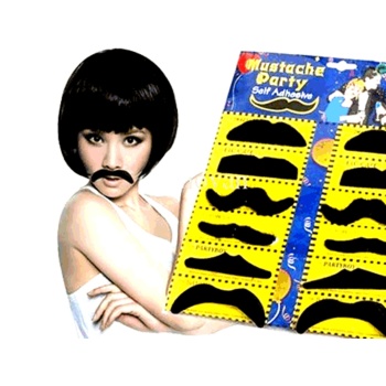 Takma Bıyık Seti 12 Adet