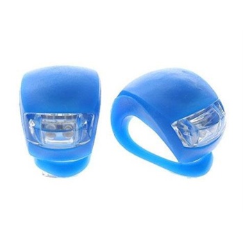 Silikon Bisiklet Flaşör Fener Gidon 2 Adet