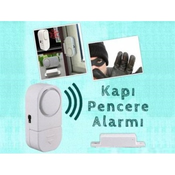 2 ADET Kolay Montajlı Hırsızlığa Karşı 90 DB Kapı Pencere Alarmı