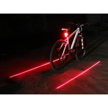 3 Fonksiyon Lazer Şerit 5 Led Stop Bisiklet Lamba 7 Fonksiyon
