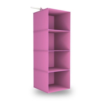 4 Gözlü Katlanabilir Dolap Asılabilir Düzenleyici