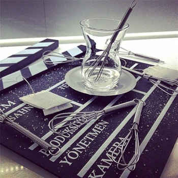 Çırpıcı Şeklinde Mini Çay Kaşığı 1 ADET