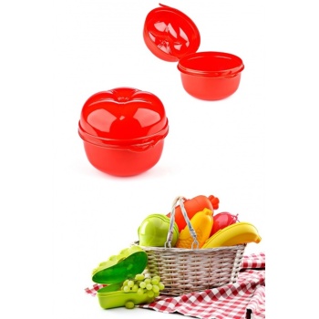 Domates Şeklinde Saklama Kabı 600 ML