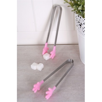 El Şeklinde Silikon Şeker Maşası