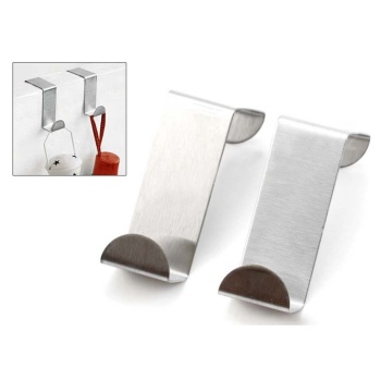 Pratik Kapı Arkası Metal Askı 2 Adet (4 cm 2 cm)