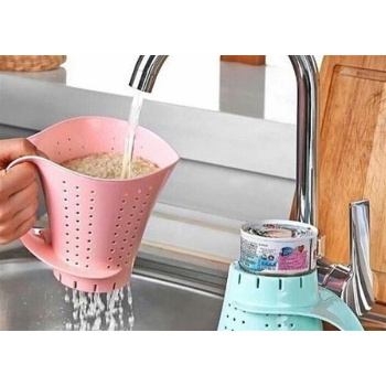 Sürahi Şeklinde Pirinç Yıkama Süzgeci