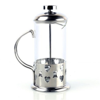 Süzgeçli Çay Kahve Kupası French Press 350 ml