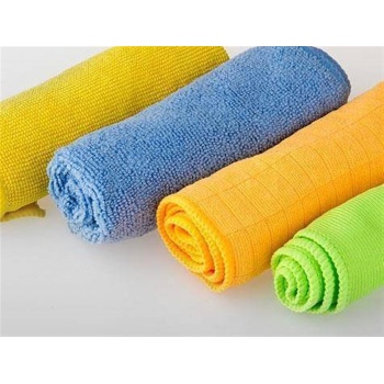 4 lü Yüksek Kalite Mikrofiber Bez Seti 30 cm x 30 cm