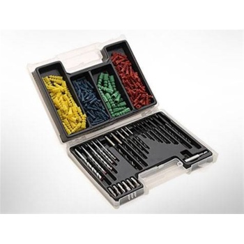 300 Parça Dübel Matkap Ucu Seti Plastik Kutusunda
