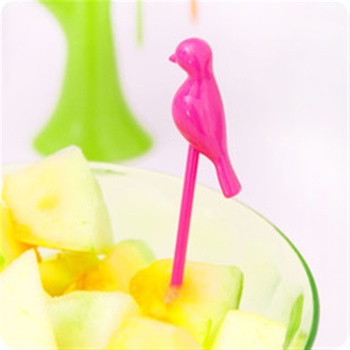 Kokteyl Kuş Kürdanlar Seti 12 Adet