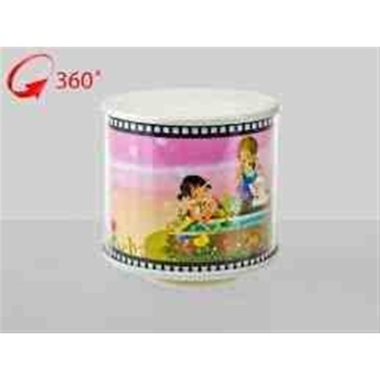 Döner Silindir Kurmalı Nostaljik Müzik Kutulu Fotoğraf Çerçevesi