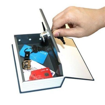 Kitap Görünümlü Gizli Kasa Ofis Çalışma Odası Hırsız