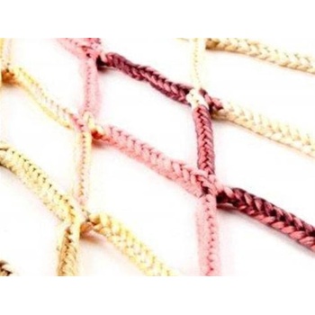 İp Örgülü Ekonomik Ahşap Hamak Tek Kişilik