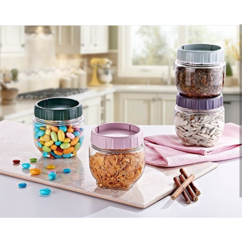 Üst Üste Kilitleme Mekanizmalı Saklama Kabı 1 Adet